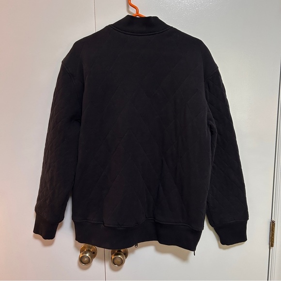 Athleta Retroplush Oversized Bomber Jacket - Picture 4 of 6